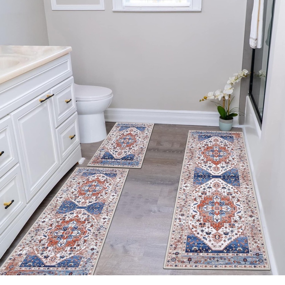 Elegant Multicolor Kitchen Rugs - Picture 3 of 10